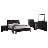 Briana 5-piece Queen Bedroom Set Black